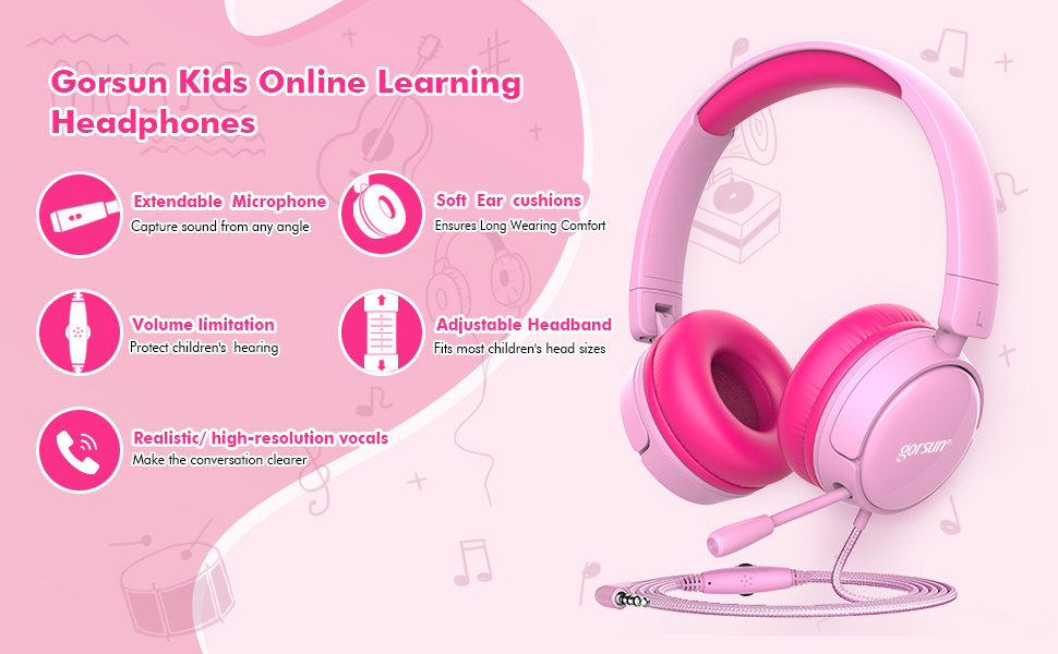 Cat Ear Kids Headphones