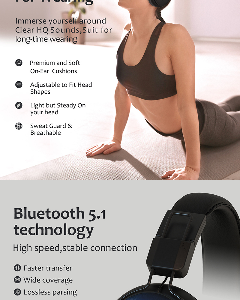 UltraLight Wireless Headphones