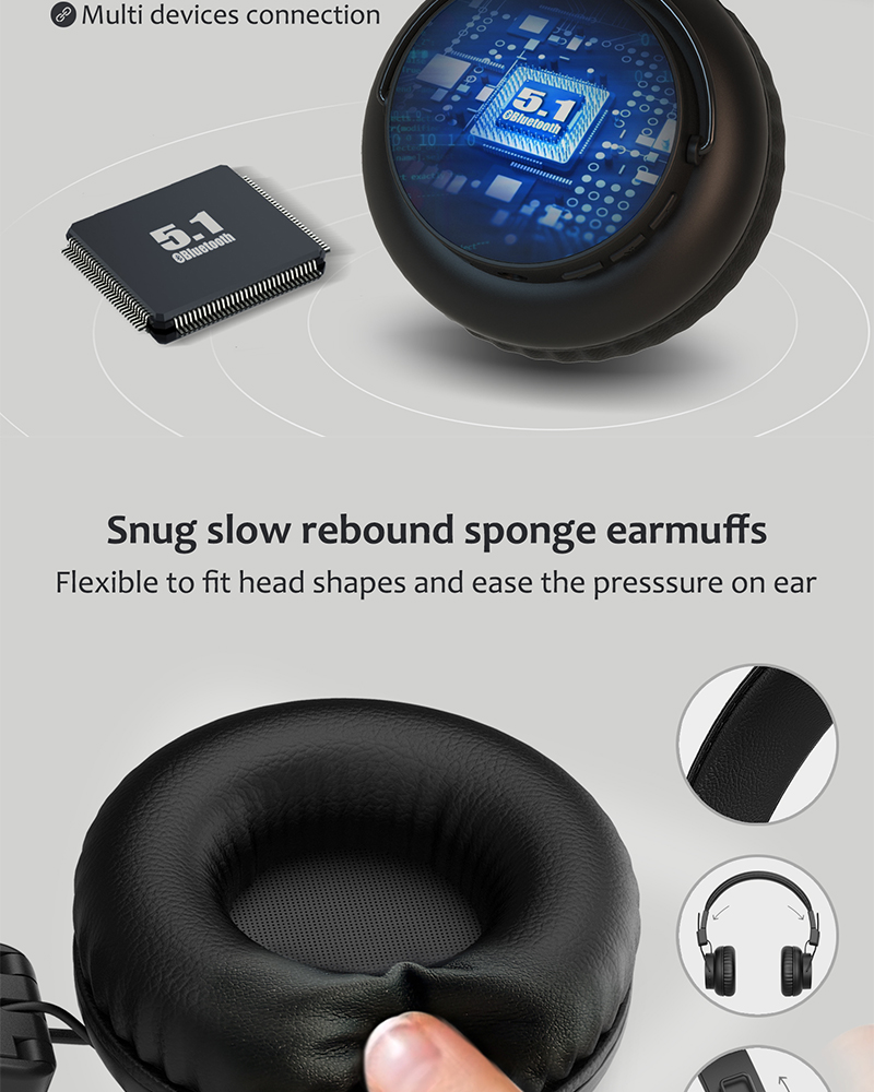 Ultra-Light Wireless Headphones
