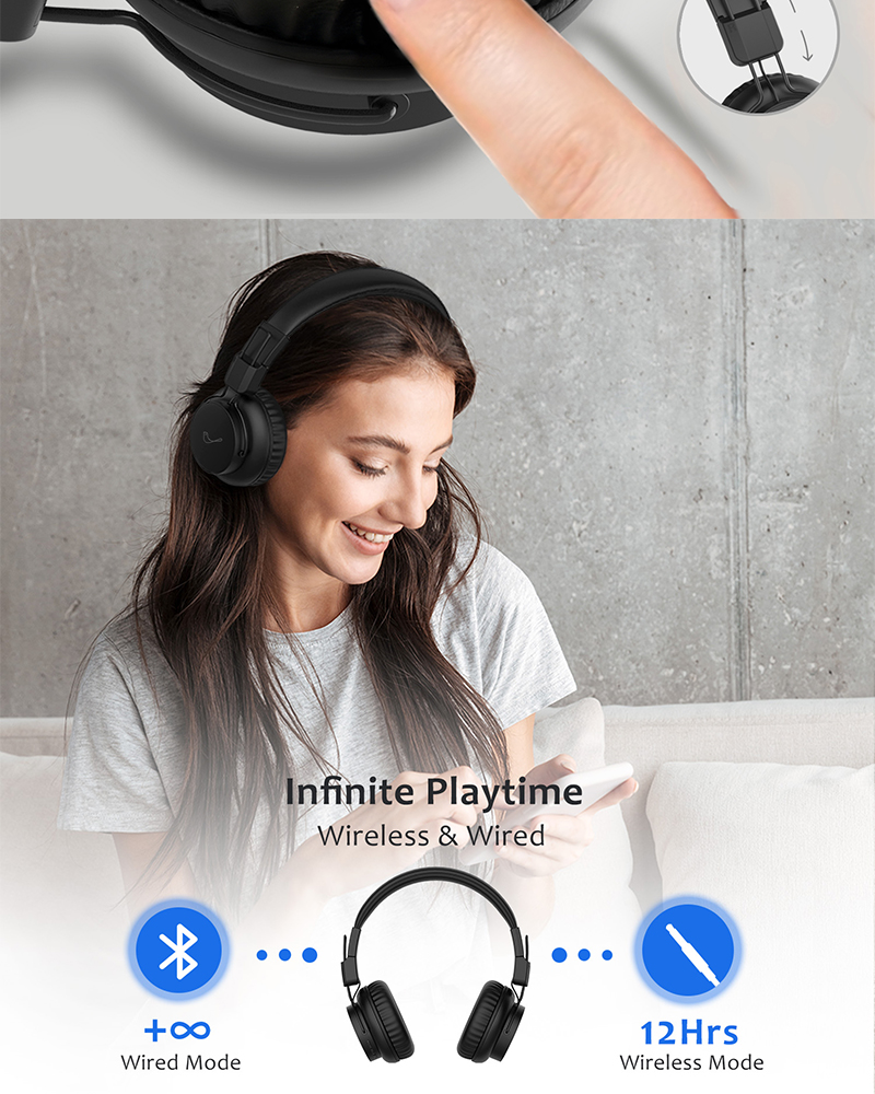 Ultra-Light Wireless Headphones